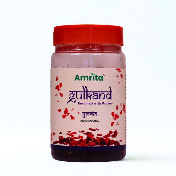 Amrita Gulkand - Enriched with Prawal